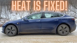 FIXED! The Final Cabin Heater Update for my Tesla Model 3