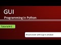 How to attach Event with Log-in Button : Python GUI Programming Using Tkinter # Tutorial - 6