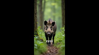 The Unique Behaviors of Wild Boars