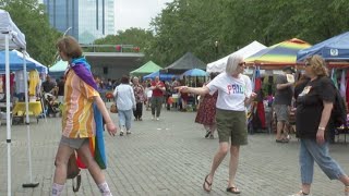 Rainbow City Pride takes over Old Falls Street.