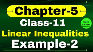 Example 2 Chapter 5 Class 11 Math | Linear Inequalities | CBSE NCERT Class 11 Math Examples