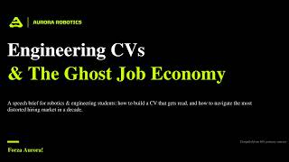 Engineering CV Masterclass: How to Stand Out in a Competitive Job Market