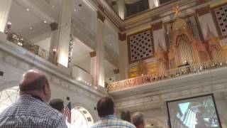 Organ Day 2016 Star Spangled Banner on The Wanamaker in Philadelphia