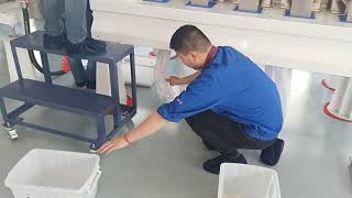 Anysort cloud rice color sorter to sorting glass!!!