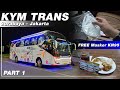 SEHARI MENJELANG PSBB se-JAWA-BALI | Ngetrip Naik Bus KYM Trans | Surabaya - Jakarta Part 1