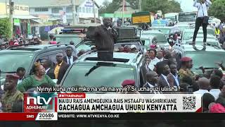 Gachagua amchagua Uhuru Kenyatta