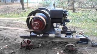 Buzzing wood with a 3hp IHC M engine