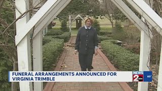 Funeral arrangements announced for Virginia Trimble