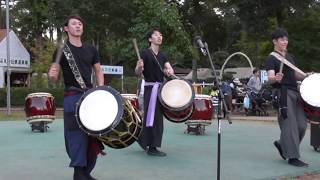 第4回　草ぶえの丘太鼓祭り　和太鼓　朧　テンポラリ