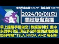 美股直播10/02[早盘] 小非农利好 | TSLA 数据如何?以色列要反击了吗?  站回哪儿才能手慢做多? 周三美股新闻与分析总汇