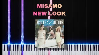 MISAMO - New Look | Piano Tutorial (with Music)