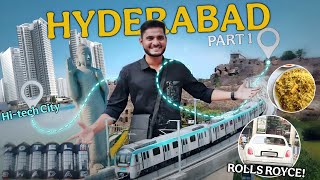 I Visited Hyderabad | Hyderabad Tour Video Hi-tech city, Golconda Fort in Hindi | Hyderabad Vlog #1