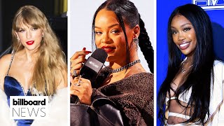 SZA Is Woman Of the Year, Rihanna Talks Halftime Show, Taylor's New Remix & More | Billboard News