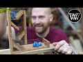 Clear Dice Tower Easy Woodworking Project
