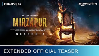 Mirzapur Season 3 Final Trailer | Mirzapur Final season Trailer | Amazon Prime