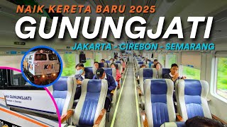 COMEBACK SETELAH 33 TAHUN MENGHILANG‼️ Naik Kereta Baru 2025 KA GUNUNGJATI Jakarta Cirebon Semarang