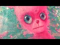 【アクリル絵の具で描く】ピンクのくまのぬいぐるみacrylic painting portrait 【how to draw teddy bear art】