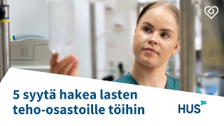 Millaista on lastensairaanhoitajan työ HUSilla?⎪\