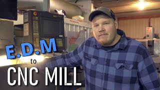 Watch a Master Machinist at Work: From Wire EDM to CNC Mill || MICHIGAN MACHINISTS