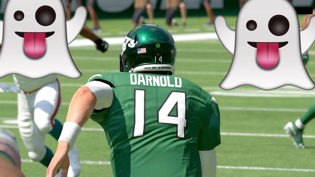 Sam Darnold IS SEEING GHOSTS! Madden 20 Online Franchise Gameplay - YouTube