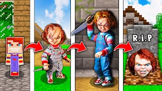 ŻYCIE LALECZKI CHUCKY W MINECRAFT?!