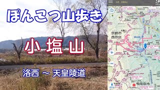 ぽんこつ山歩き♪「小塩山」洛西～天皇陵道