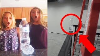 Top 15 LUCKIEST Water Bottle Flips!