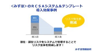 みずほ情報総研のRCSAシステム