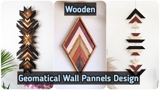 50+ Beautiful Wooden Geometric Wall Panels Ideas For Any kind of Room | home decor