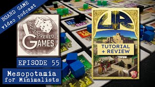 Paolo Mori's UR BOARD GAME How to Play, Rules Tutorial, Full Review E55: Mesopotamia for Minimalists