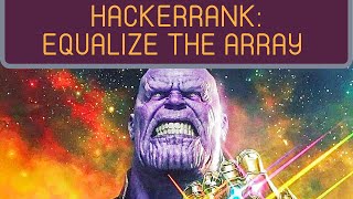 Equalize the Array | HackerRank (Python)