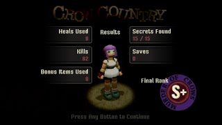 Crow country / S+ Murder of Crows, All secrets, all C Crows, and all bosses.