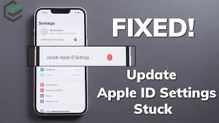 [Solved!!!] Update Apple ID Settings Stuck|Apple ID Suggestions Stuck✔iOS 15.4/iPhone 13 Suppported