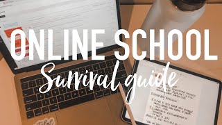 HOW TO SURVIVE ONLINE SCHOOL / COLLEGE / CLASSES