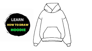 How To Draw A Hoodie | Hoodie Drawing Tutorial