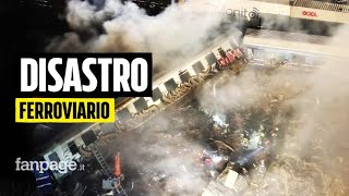 Grecia, incidente ferroviario a Larissa. Si scontrano due treni: oltre 35 morti e almeno 85 feriti