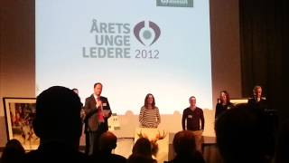 Årets Unge Leder 2012