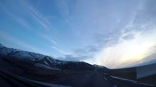 Iceland Nov 2017- Timelapse from Vik to Jokulsarlon Lagoon