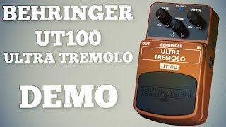 Behringer UT100 Ultra Tremolo Demo