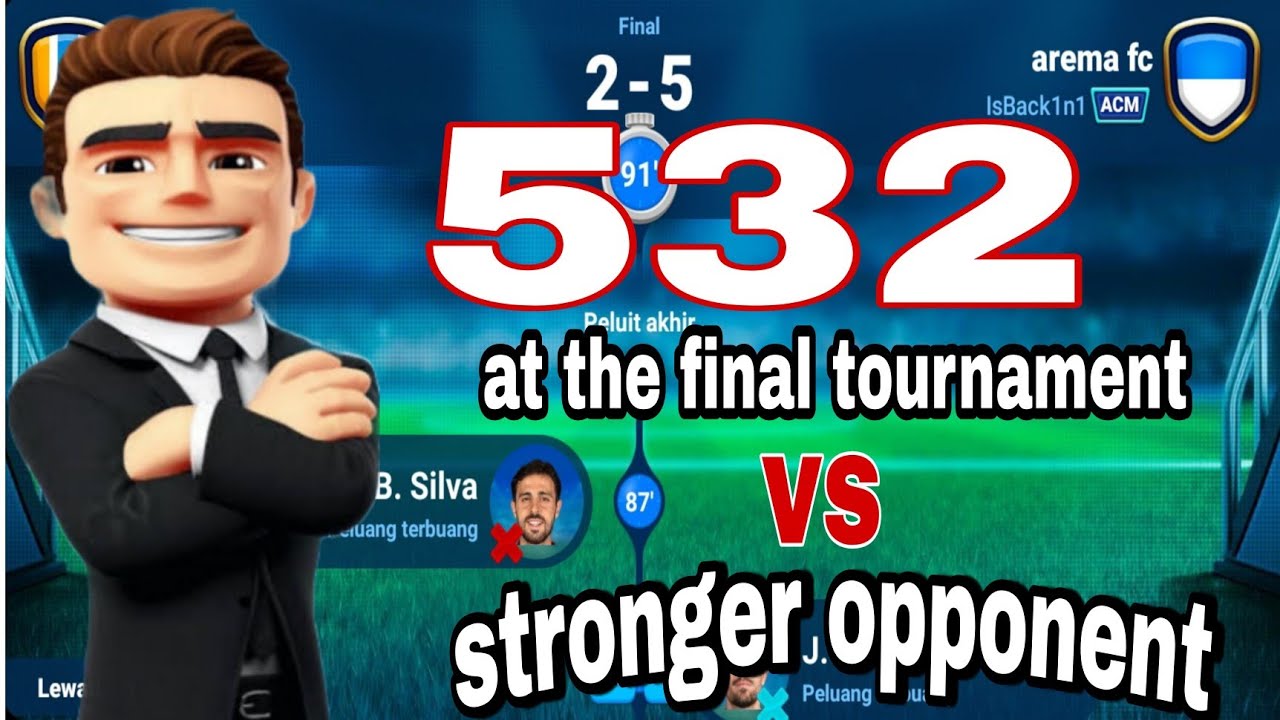 OSM BEST TACTIC 2022 : BEST 532 COUNTER ATTACK OSM Vs STRONGER OPPONENT ...