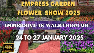 Empress Garden Flower Show 2025 | Pune's Floral Wonderland in Stunning 4K 60FPS 🌸