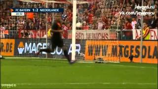 Bayern Munich 3-2 netherland Nederland Holland  All Goals gomez robben