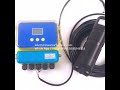 Ultrasonic Doppler Flowmeter Measure Flow Velocity Instantaneous Flow Rate Cumulative  Amount Depth