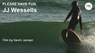 Traditional longboarder, JJ Wessels | excerpt from \