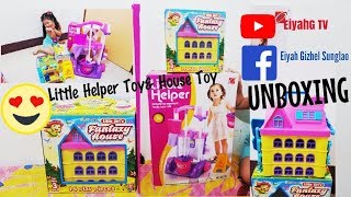 Little Helper Play House Cleaning Toy Set|Fantacy Toy House Play Set Review.