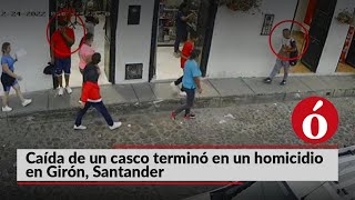 La Opinión te cuenta | Caída de un casco terminó en un homicidio en Girón, Santander