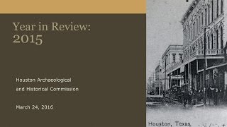 2015 HAHC Annual Report