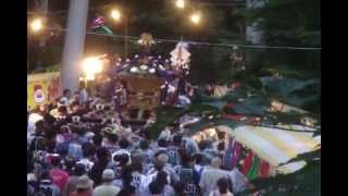 小樽住吉神社例大祭の百貫神輿（参道）