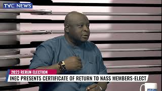 INEC Presents Certificate Of Return To National Assembly Members-Elect