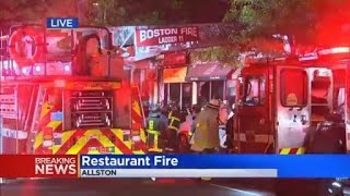 3 Allston businesses damaged in fire